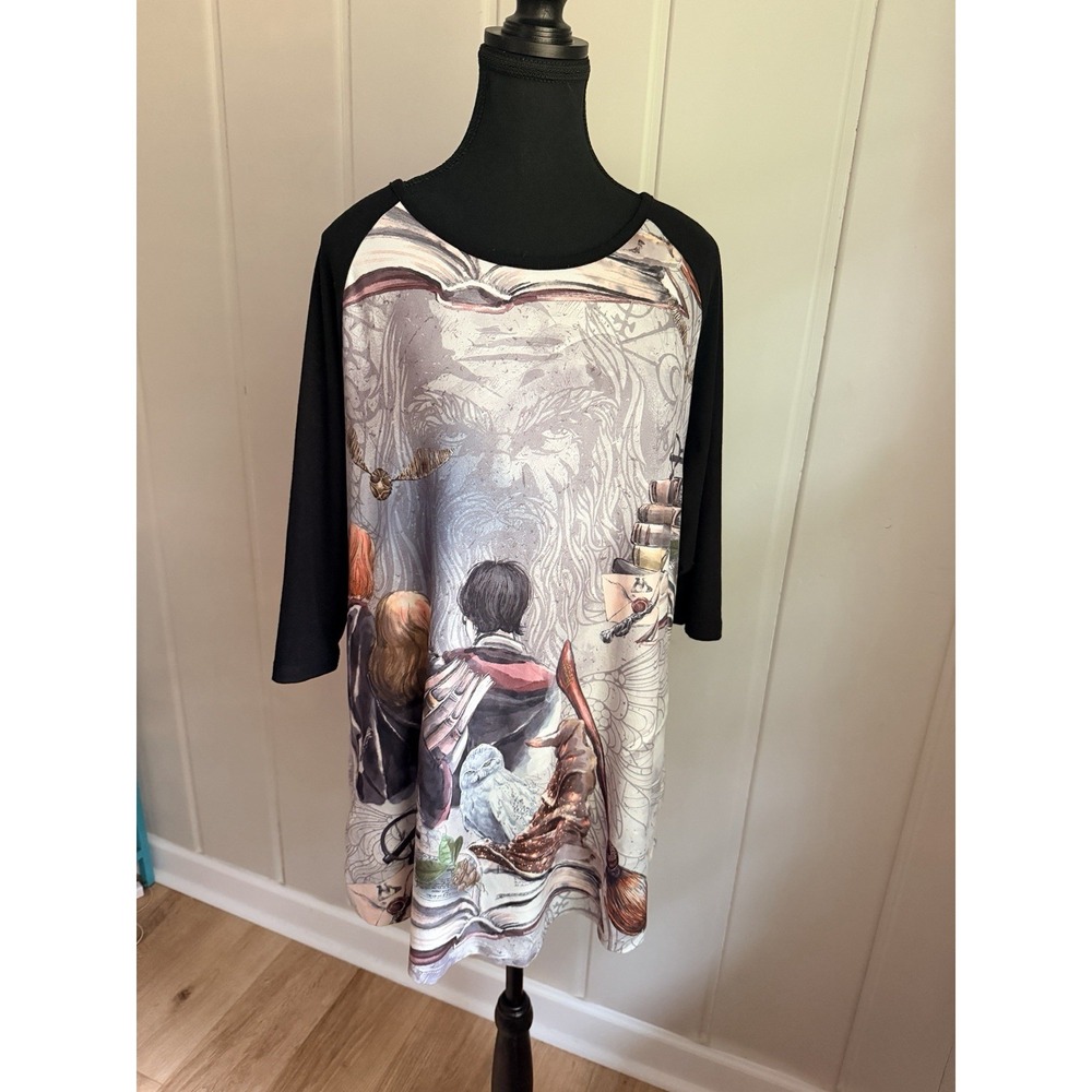 Charlie's Project Size Large Harry Potter Blouse